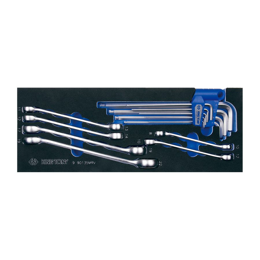 King Tony 934-010MRVD Tool Trolley Set in EVA Foam - 286pc
