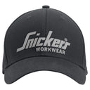 Snickers 9041 Logo Baseball Cap Black