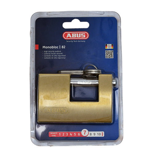 Abus 82 Monobloc Brass Shutter Lock