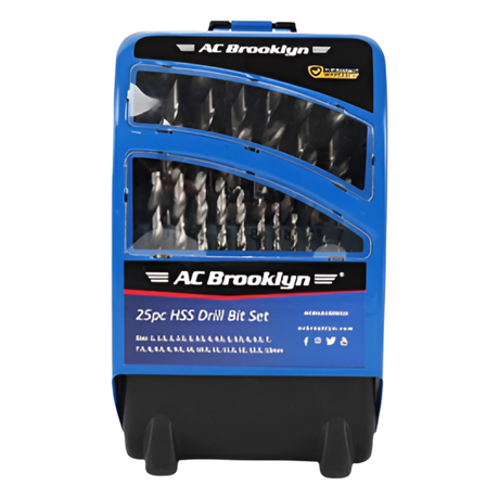 AC Brooklyn HSS Drill Bit Set - 25pc