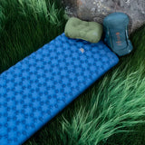 Highlander Nap-Pak Inflatable Sleeping Mat | Deep Blue