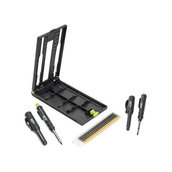 Tracer AMK3 Deep Hole Construction Pen and Permanent Marker Set