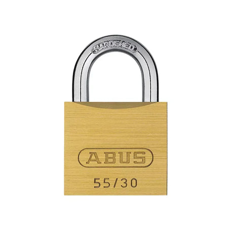 Abus 55 Brass Padlock 30mm