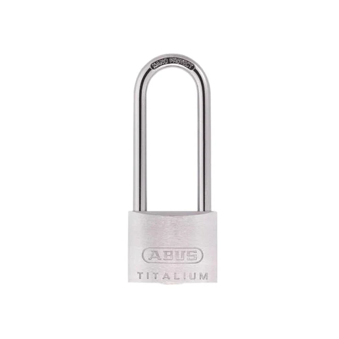 Abus 64TI Titalium Long Shackle Padlock 50mm X 80mm