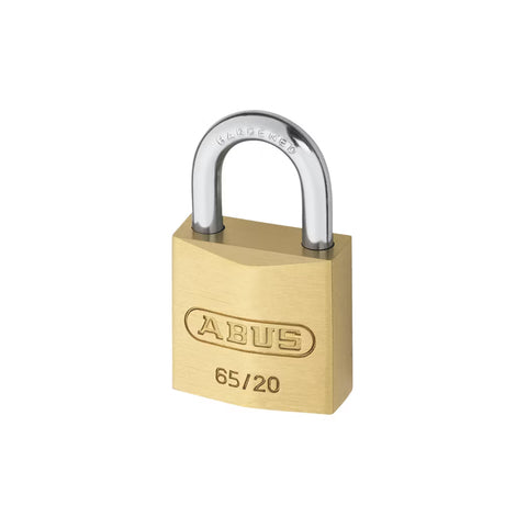 Abus 65 Brass Padlock 20mm 