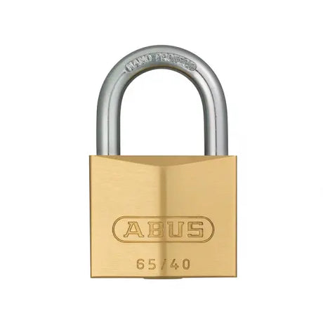 Abus 65 Brass Padlock 40mm 