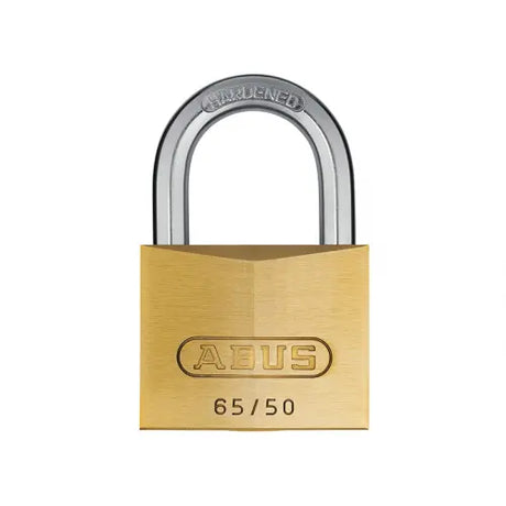 Abus 65 Brass Padlock 50mm 