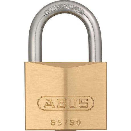 Abus 65 Brass Padlock 60mm 