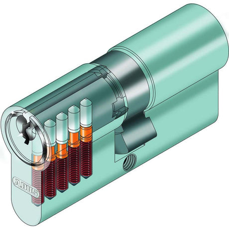 Abus E50N Euro Cylinder Key Lock | 35mm