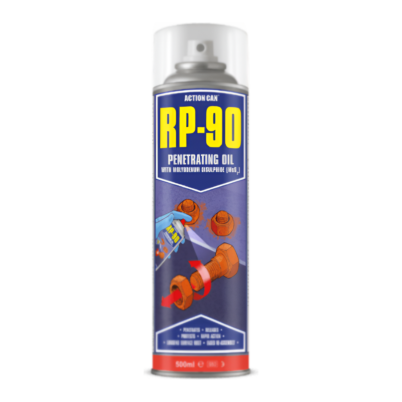 Action Can RP - 90 Release Penetrating Oil - 500ml