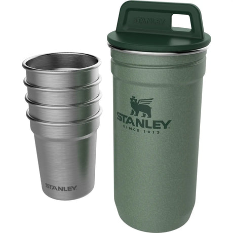 Stanley Shot Green Glass Set Stainless Steel