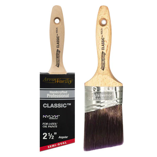 Arroworthy Classic Oval Straight Angled Paint Brush