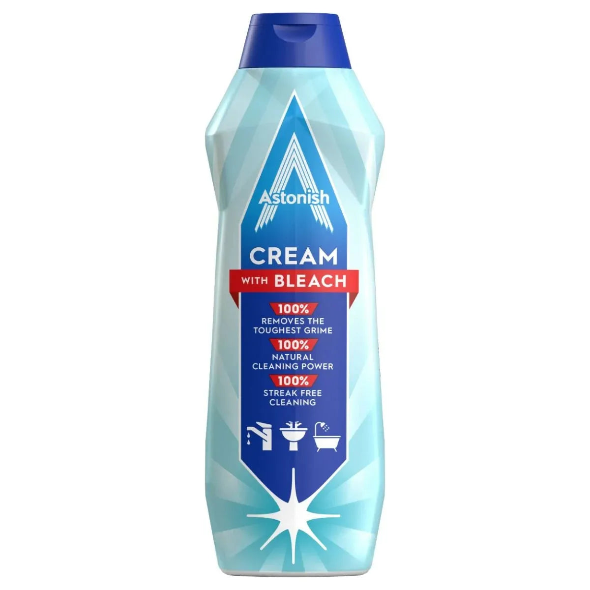 Astonish Cream Cleaner With Bleach - 500ml