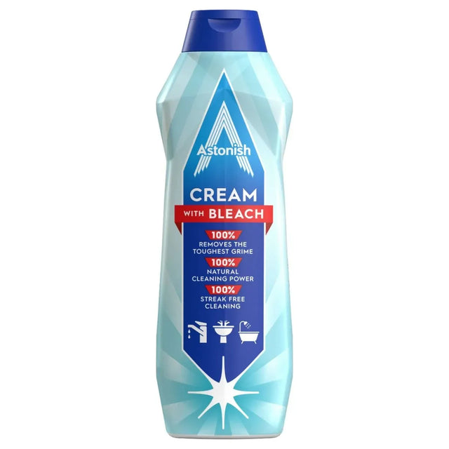 Astonish Cream Cleaner With Bleach - 500ml