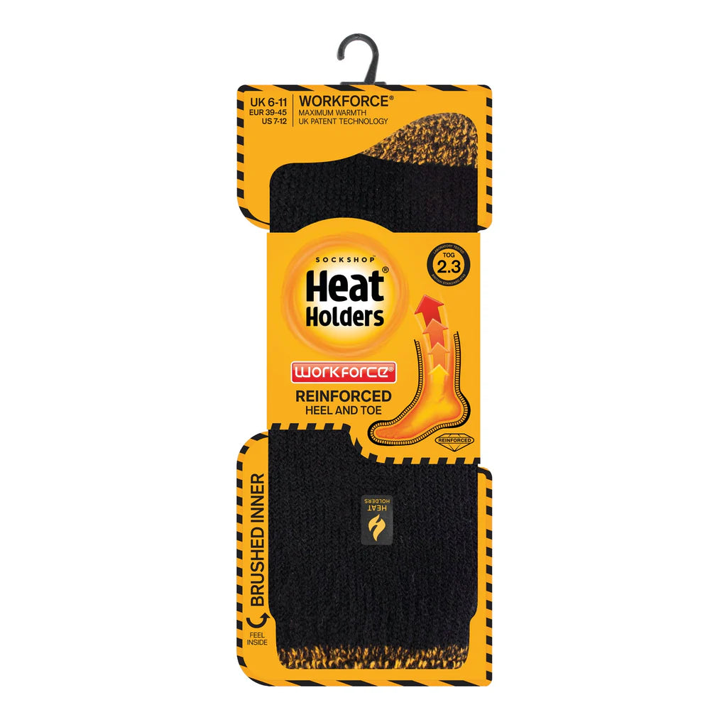Heat Holders Mens Original Thermal Workforce Socks