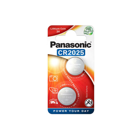 Panasonic 3V Coin Lithium Cell Battery | Pack of 2