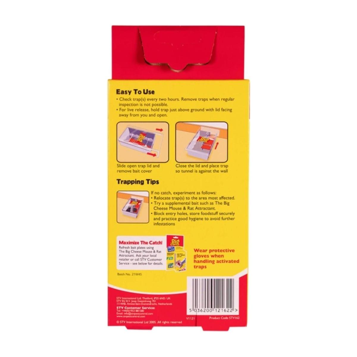 Big Cheese Live Multi-Catch Mouse Trap