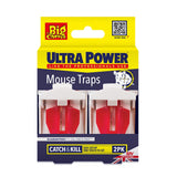 Big Cheese Mouse Trap Ultra Power - Twin Pack