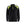 Black sweatshirt with neon green accents on a white background