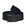 Black belt with a black buckle on a white background