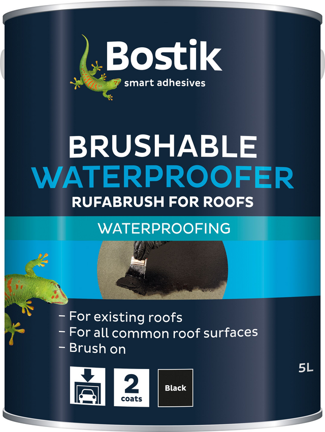Bostik Brushable Waterproofer for Roofs - 5L