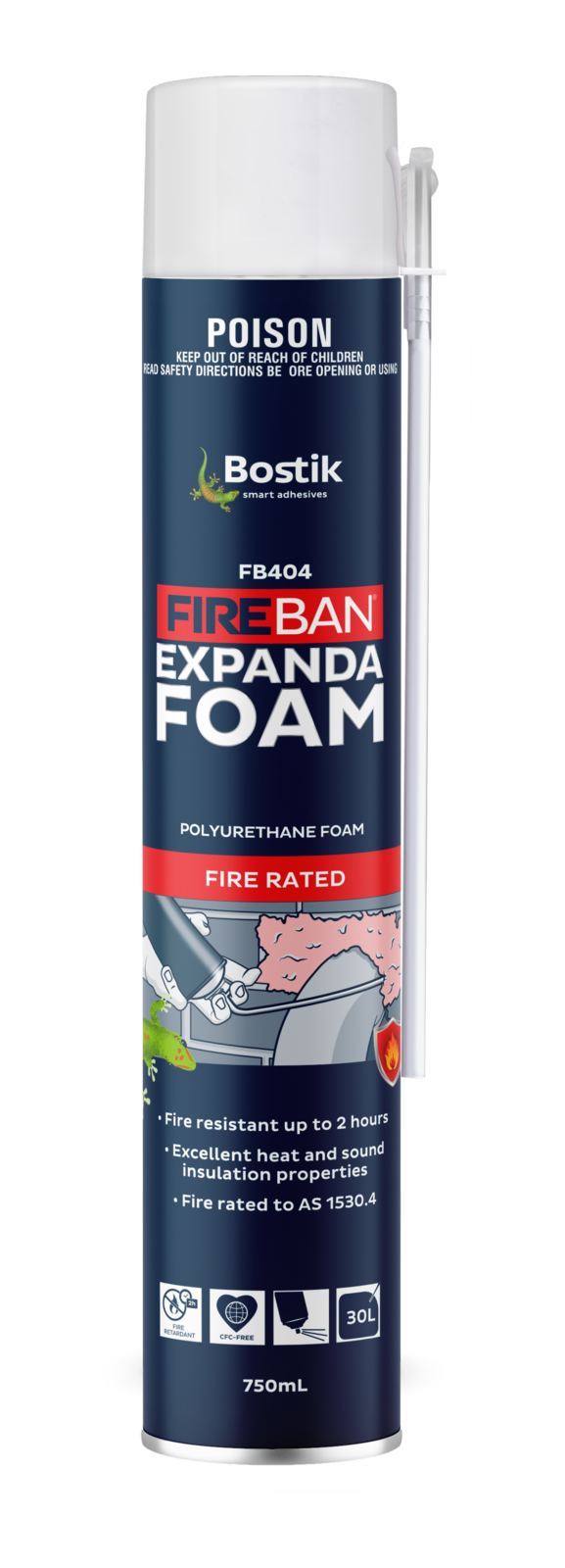 Bostik Fireban Expanda Foam - 750ml