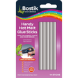 Bostik Hot Melt Glue Stick Permanent Gel Transparent Clear 6mm