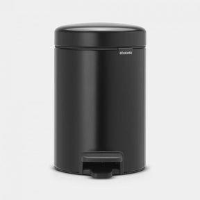 Brabantia Newicon Pedal Bin - 3L - Matt Black