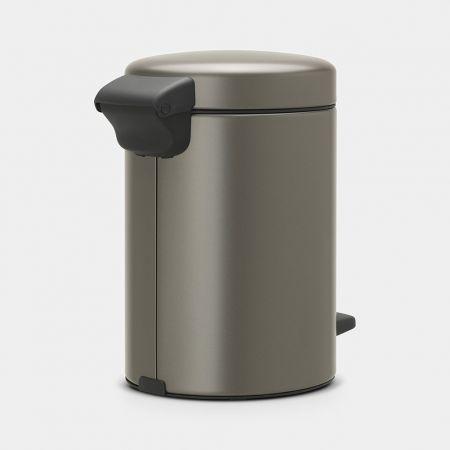 Brabantia Newicon Pedal Bin - 3L - Platinum