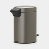 Brabantia Newicon Pedal Bin - 3L - Platinum