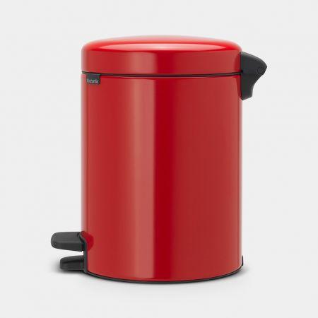 Brabantia Newicon Pedal Bin - 5L - Passion Red