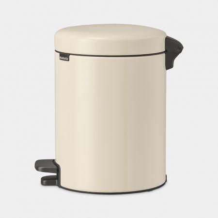 Brabantia Newicon Pedal Bin - 5L - Soft Beige