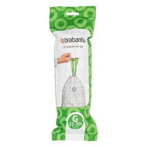 Brabantia Perfect Fit 20 Bin Bags - 23-30L