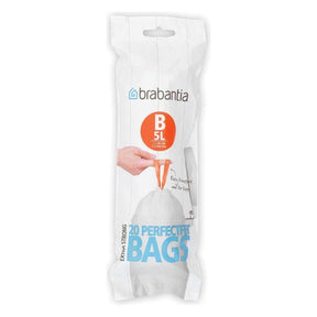 Brabantia Perfit Fit 20 Bin Bags - 5L