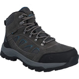 Shop Hi-Tec Men's Bandera Expedition Hiker in Gull Grey/Harbour Mist at Ted Johnsons. Durable, comfortable hiking footwear for outdoor adventures in Ireland.