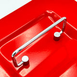 Sterling Combination Lock Cash Box | 200mm red