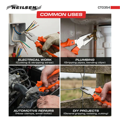 Neilsen CT0354 Combination Plier - 8in