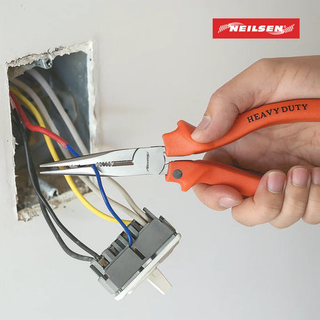 Neilsen CT0356 Long Nose Pliers - 8in