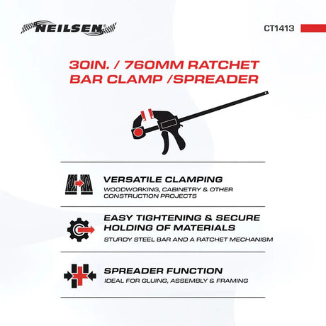 Neilsen Rapid Bar Clamp 