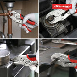 Neilsen CT1438 Locking Plier Set | 4 piece 