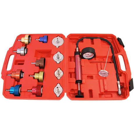 Neilsen CT1585 Radiator Pressure Test Kit | 14 piece