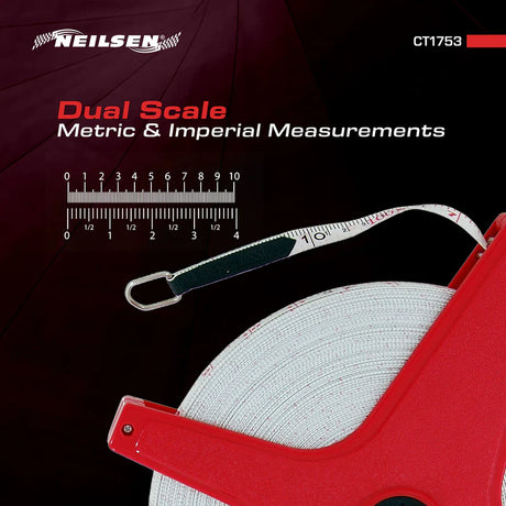 Neilsen CT1753 Tape Measure | 100m