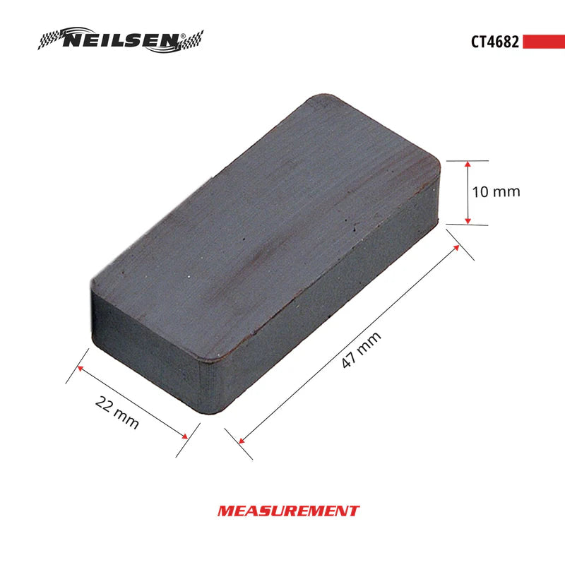 Neilsen CT4682 Ceramic Block Magnets | 2pc
