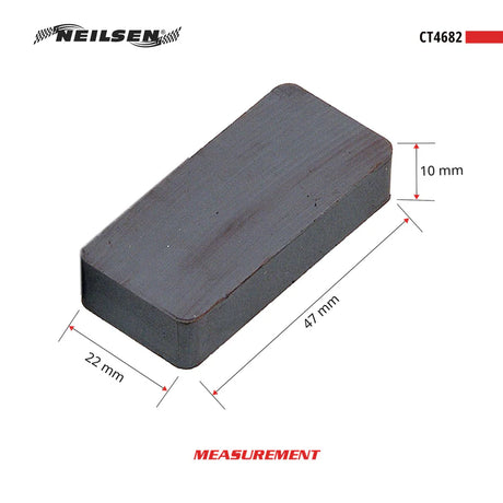 Neilsen CT4682 Ceramic Block Magnets | 2pc