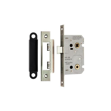 Carlisle Brass Easi T Residential Bathroom Lock | Nickel - 2.5"