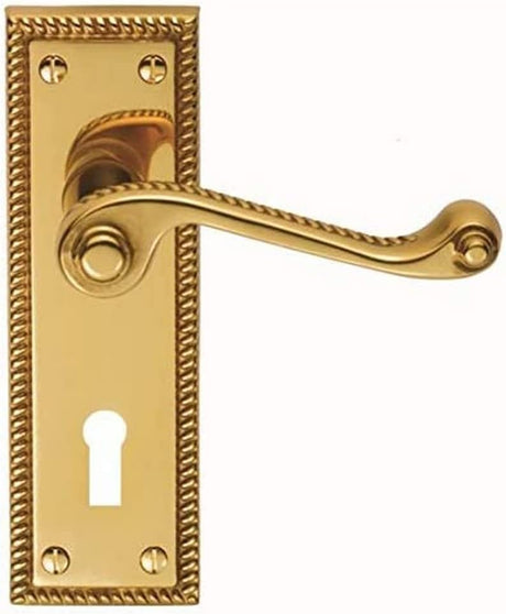 Carlisle Brass Georgian Lever Lock Door Handle