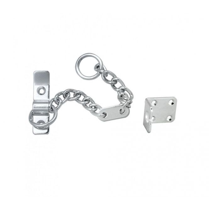 Carlisle Brass Heavy Duty Door Chain Polished Chorme