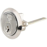 Carlisle Brass Standard Rim Cylinder  Nickel Plated