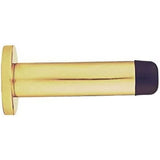 Carlisle Wall Mounted Cylinder Doorstop With Rose