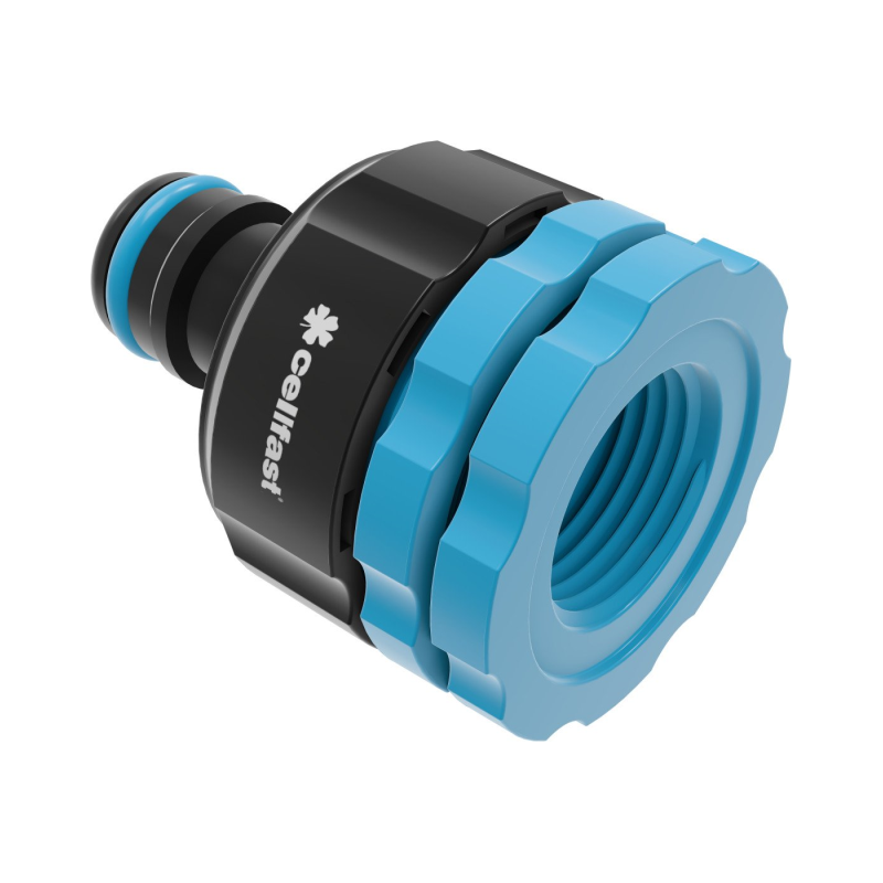 Cellfast Ergo Connector With Female Thread 0.5-0.75 - 1 Inch